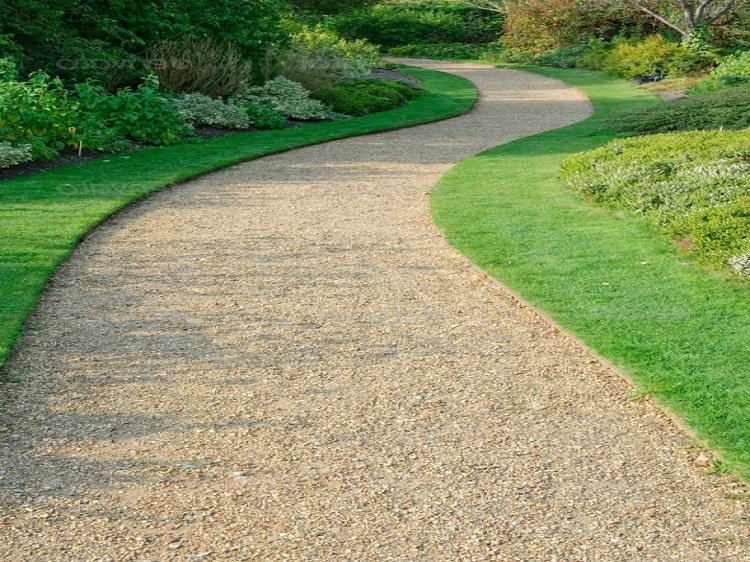 Песчано-гравийная тропа