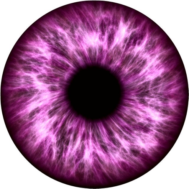 Фиолетовые зрачки