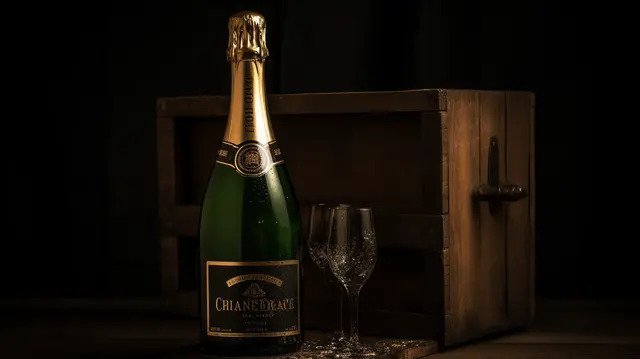 бутылки шампанского