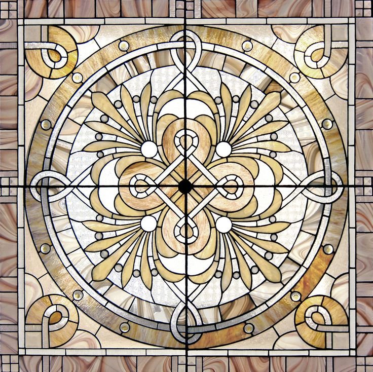 Витраж Тиффани ар деко