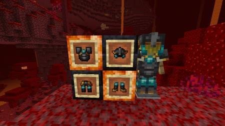 Незеритовая броня майнкрафт