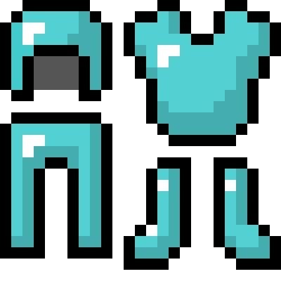 Алмазная броня майнкрафт