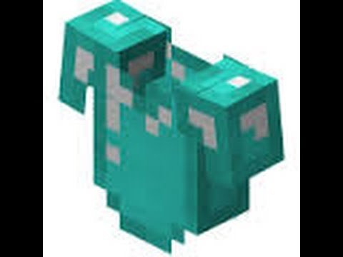 Алмазный нагрудник майнкрафт