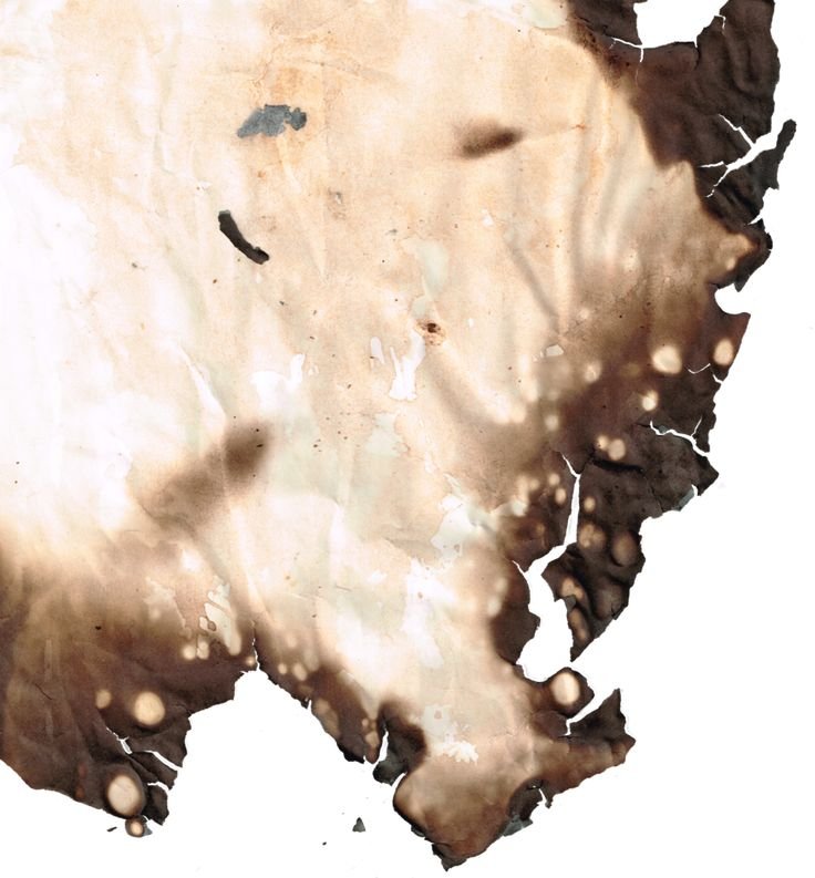 Прожженная бумага