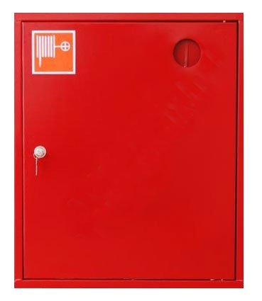 Шкаф пожарный ШПК 310 НЗК навесной закрытый красный
