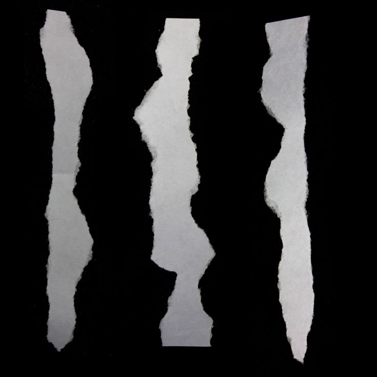 Рваный край бумаги