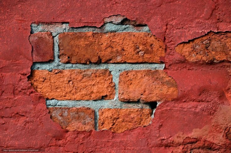 Кирпичная стена фон