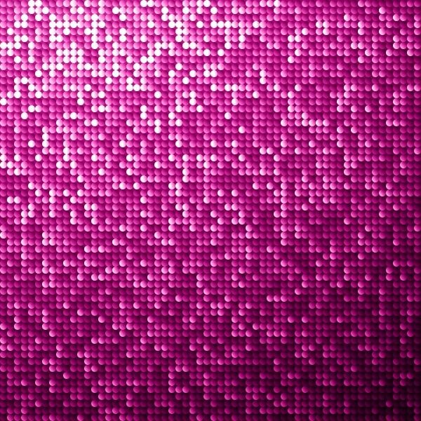 Розовые блестки