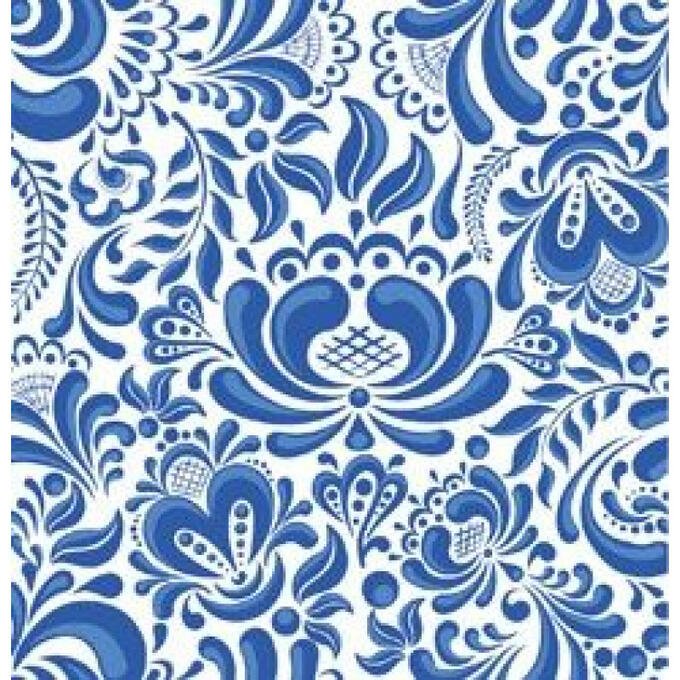 Гжель паттерн