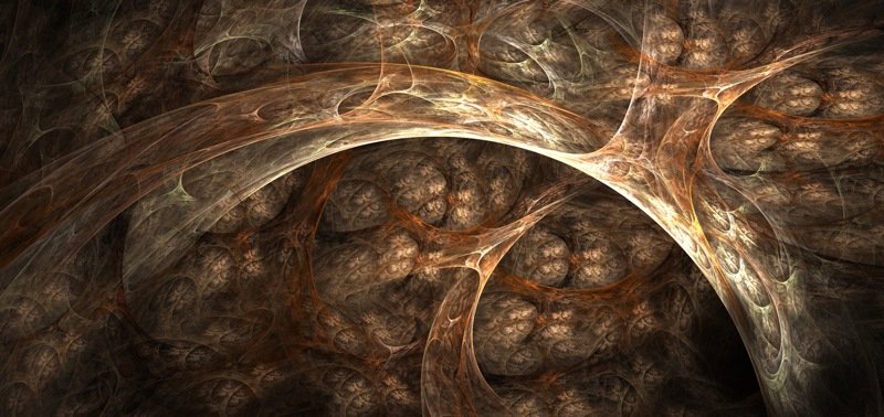 Абстракция в коричневых тонах