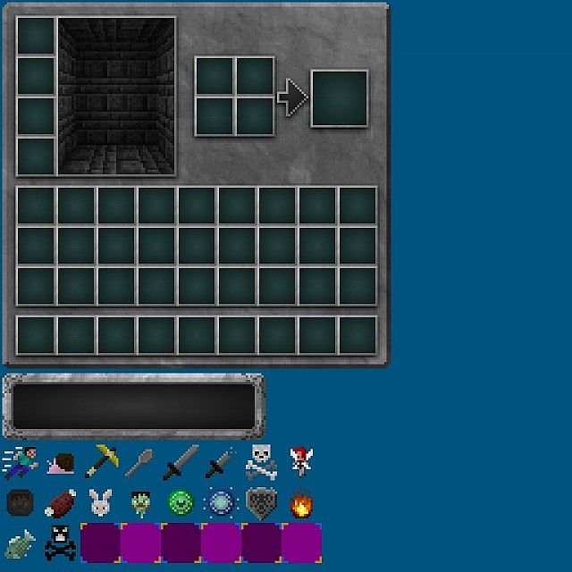 Inventory майнкрафт