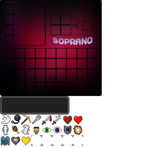 Инвентарь майнкрафт