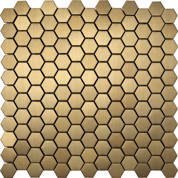 Hexagon Metal мозаика металлическая