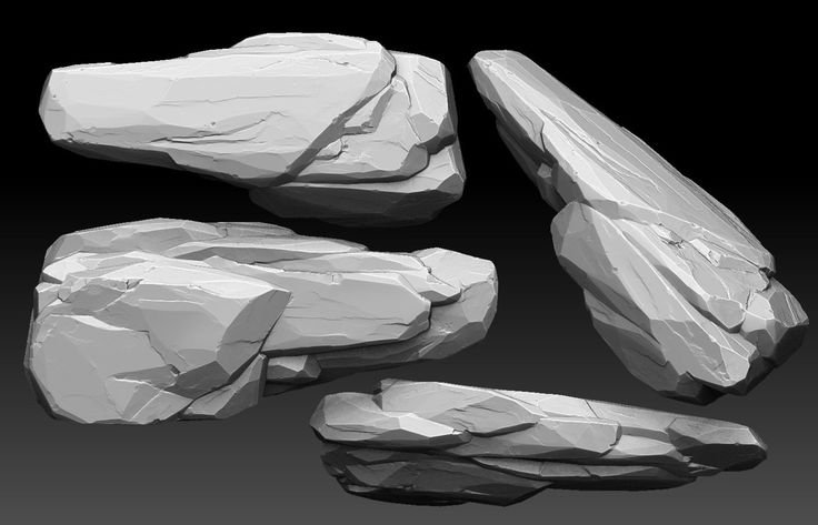 Камни референс арт