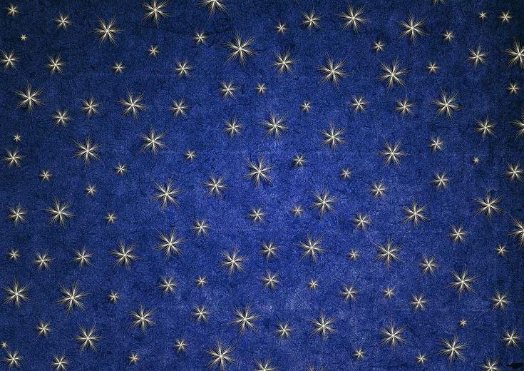 Ткань с золотыми звездами