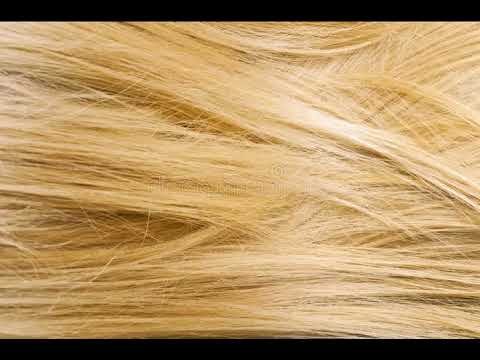 Текстура волос блонд
