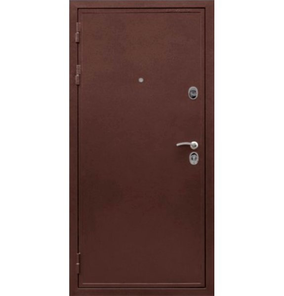 Входная дверь антик медь