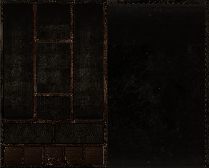 Рамка ПДА сталкер