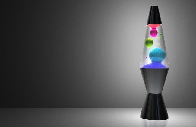 Лавовая лампа высокая