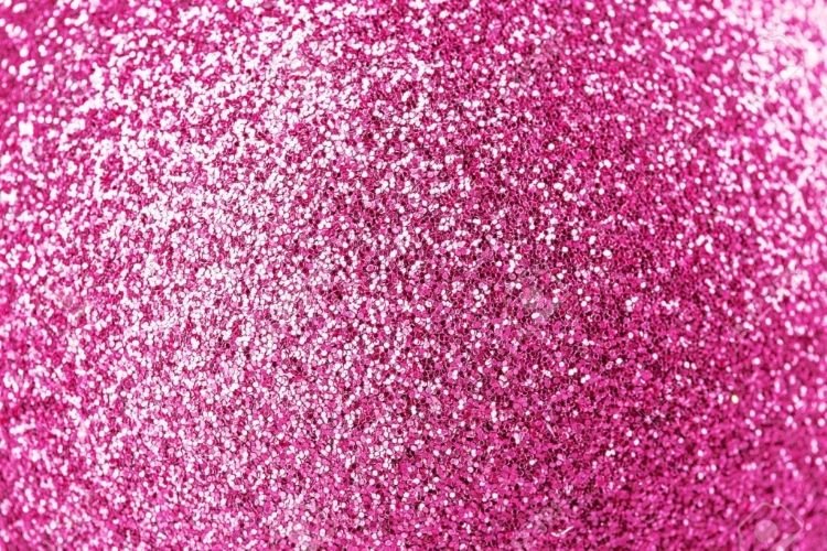 Глиттер розовый