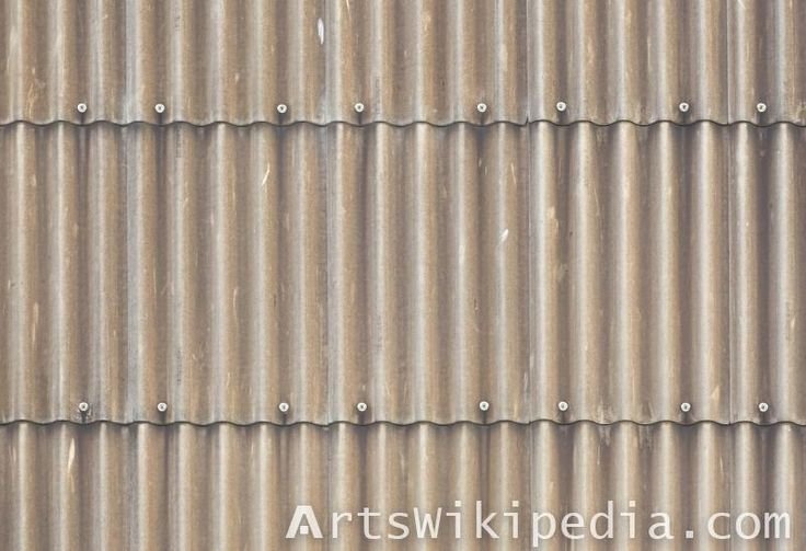 Металлическая крыша текстура