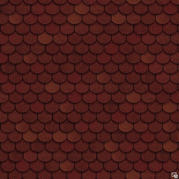 Черепицы Шинглас красная