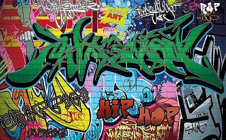 Постер граффити