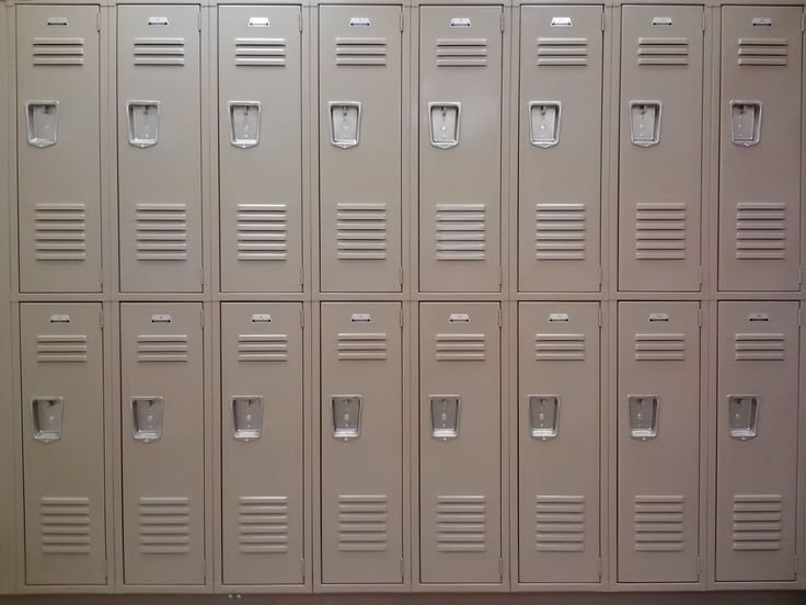 Шкафчики в американских школах