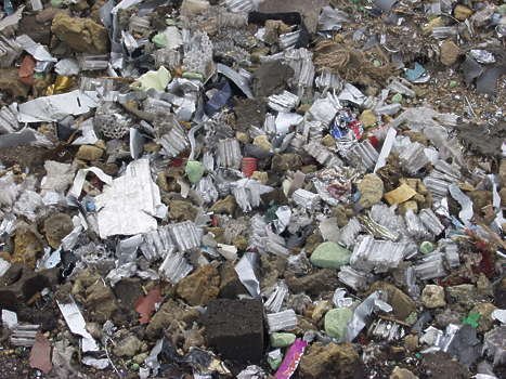 Строительный мусор текстура