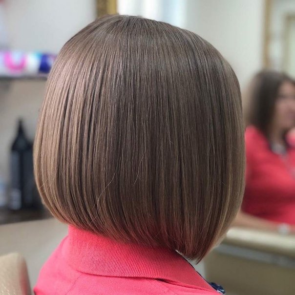 Карэ удлиненное каре темные