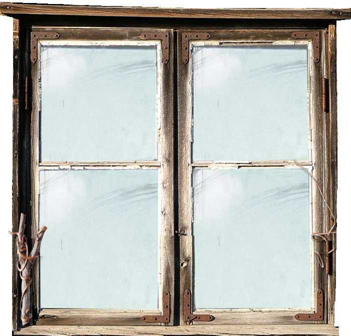 Деревянная оконная рама