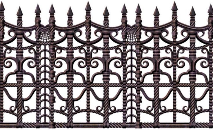 Ковка ворота Готика