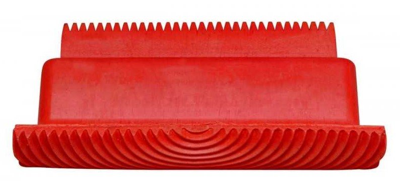 Аппликатор резиновый (эффект под дерево) 100мм /09586/