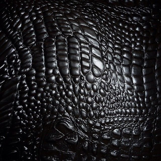 Кожа дракона черная