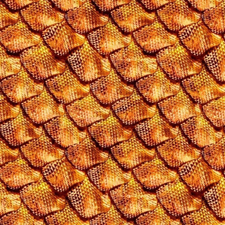 Чешуя дракона бесшовка