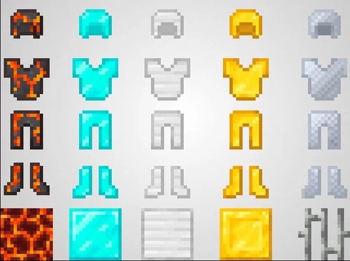 Незеритово алмазная броня