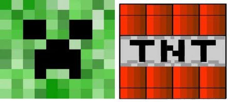 Блок ТНТ В майнкрафт