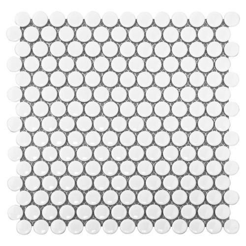 Мозаика керамическая Starmosaic homework White Antislip