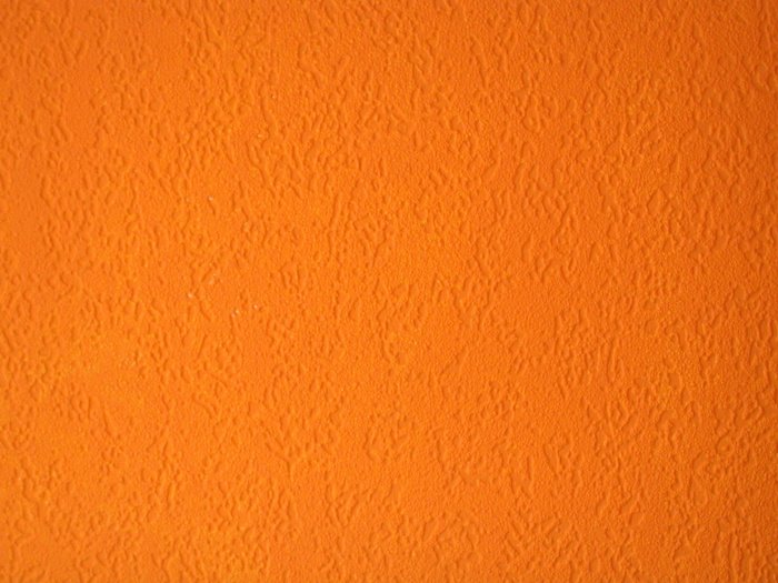 Оранжевая штукатурка