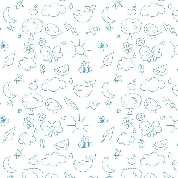 Детский фон паттерн