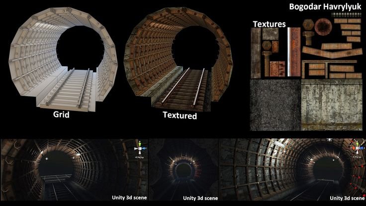 Тоннель метро 2033