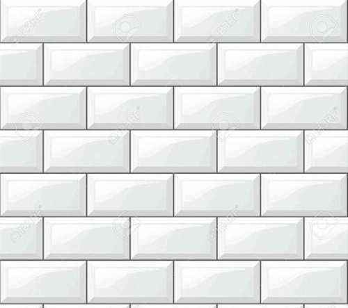 Плитка кабанчик белая текстура