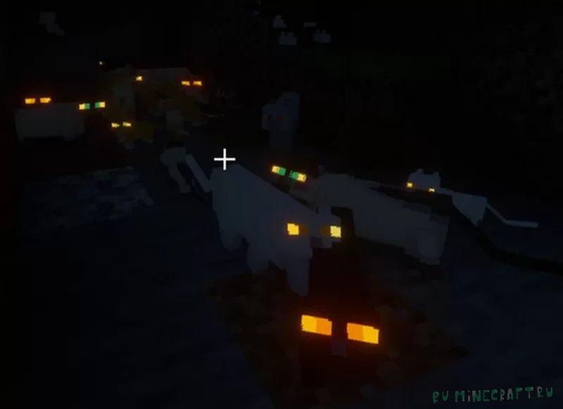 Раскраска майнкрафт кот