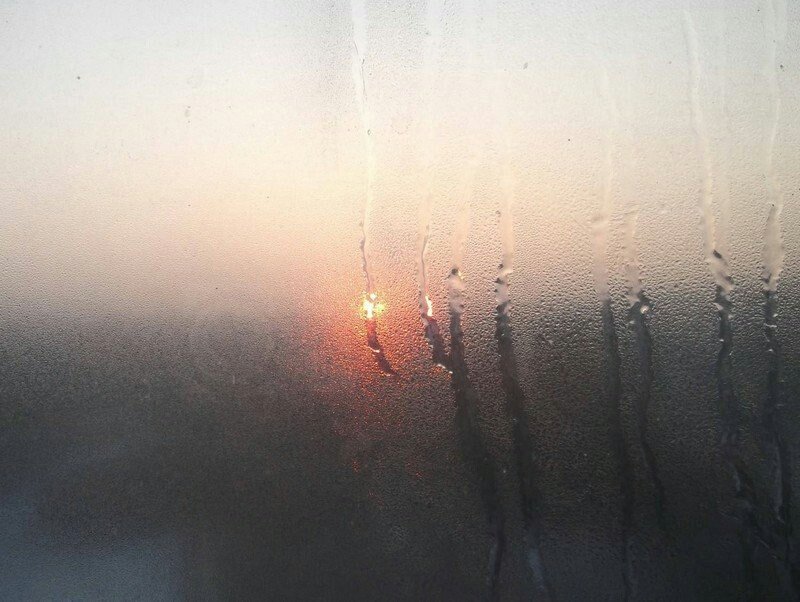 Запотевшее стекло авто