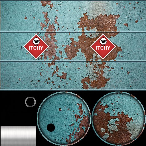 ржавой бочки