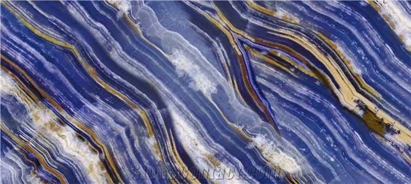 Голубой Оникс слэб