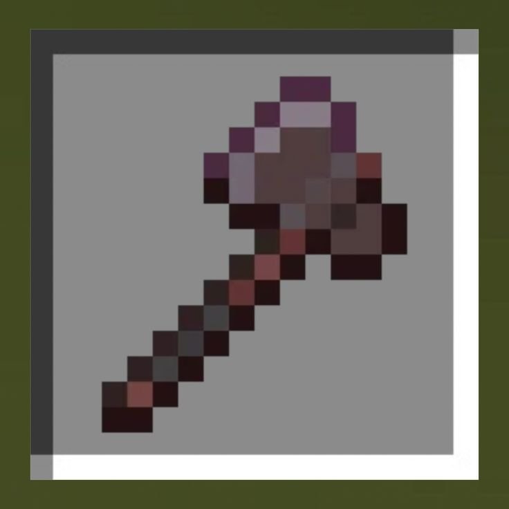 Незеритовая лопата майнкрафт