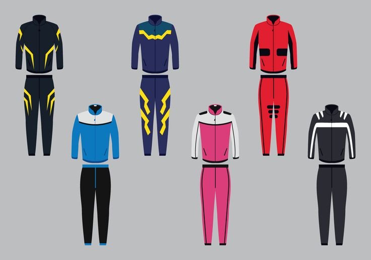 Нарисовать спортивный костюм