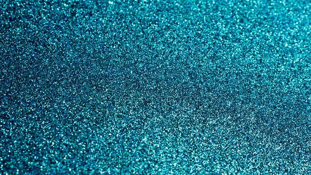 Бирюзовые блестки