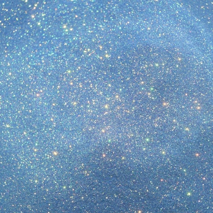 Блестки голубые